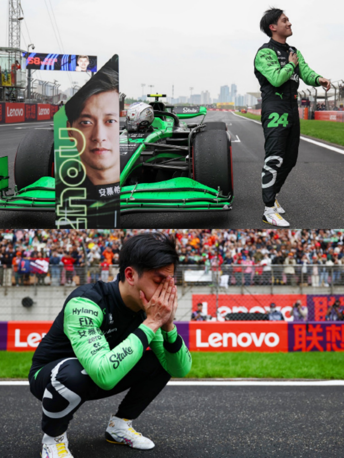 梅赛德斯碾压红牛二队，周冠宇点燃赛场