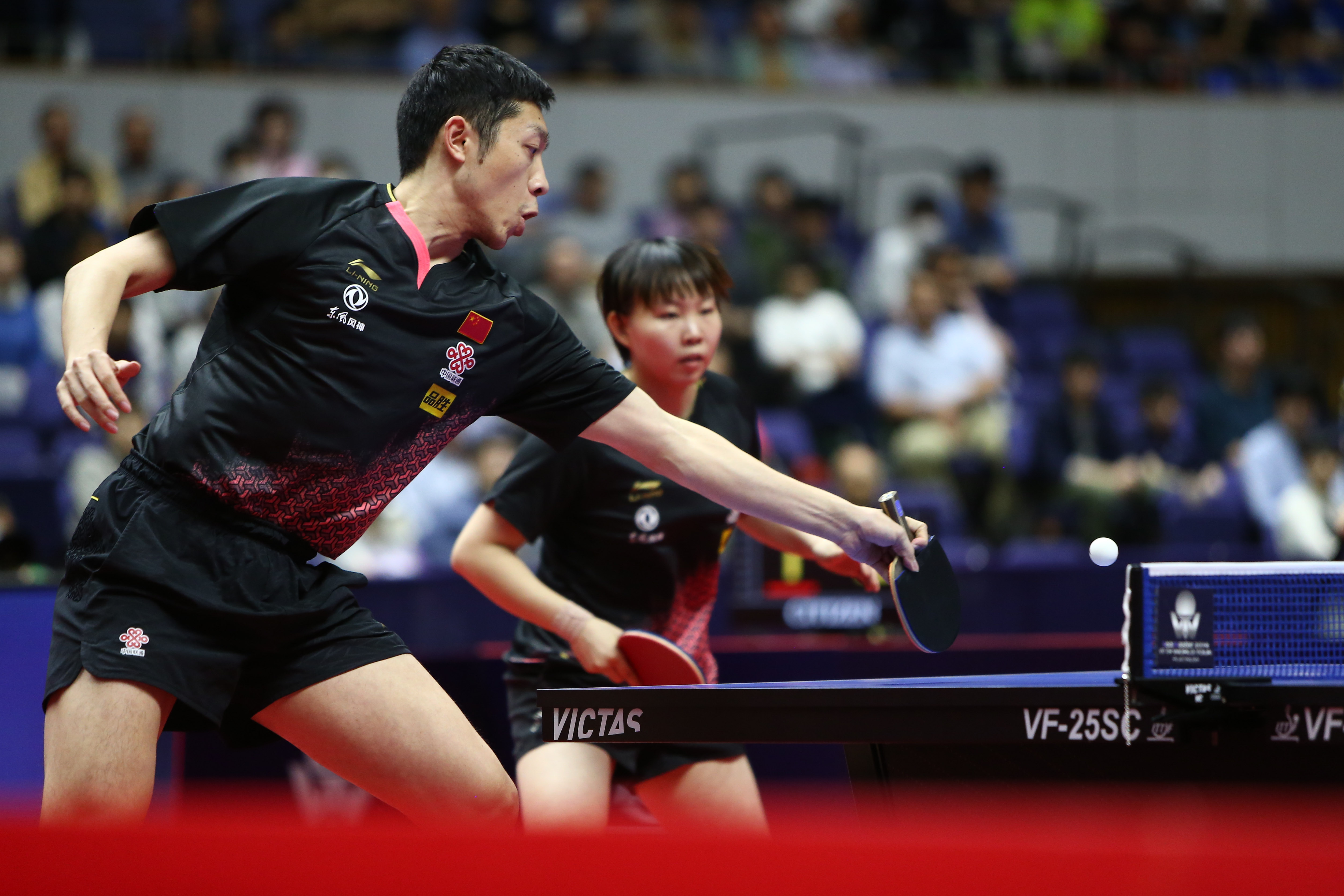 中国队逆转日本队，许昕关键制胜